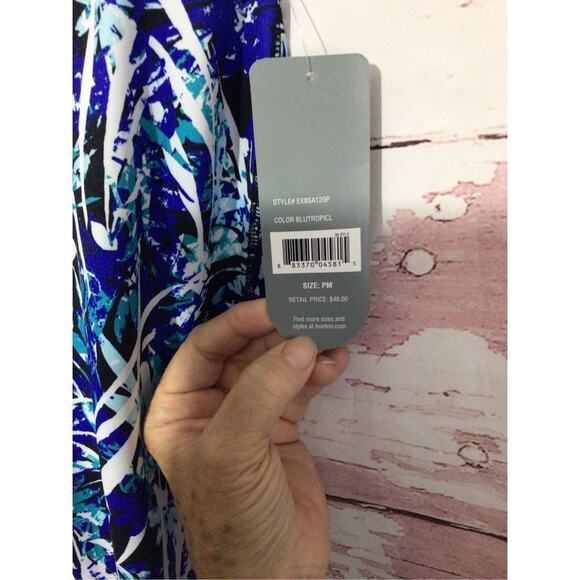 NWT EXERTEK Athletics Pant Cut Out Leg Accents Size Petite Medium NEW - Picture 3 of 14